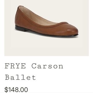 FRYE Ballet Flats Size 8